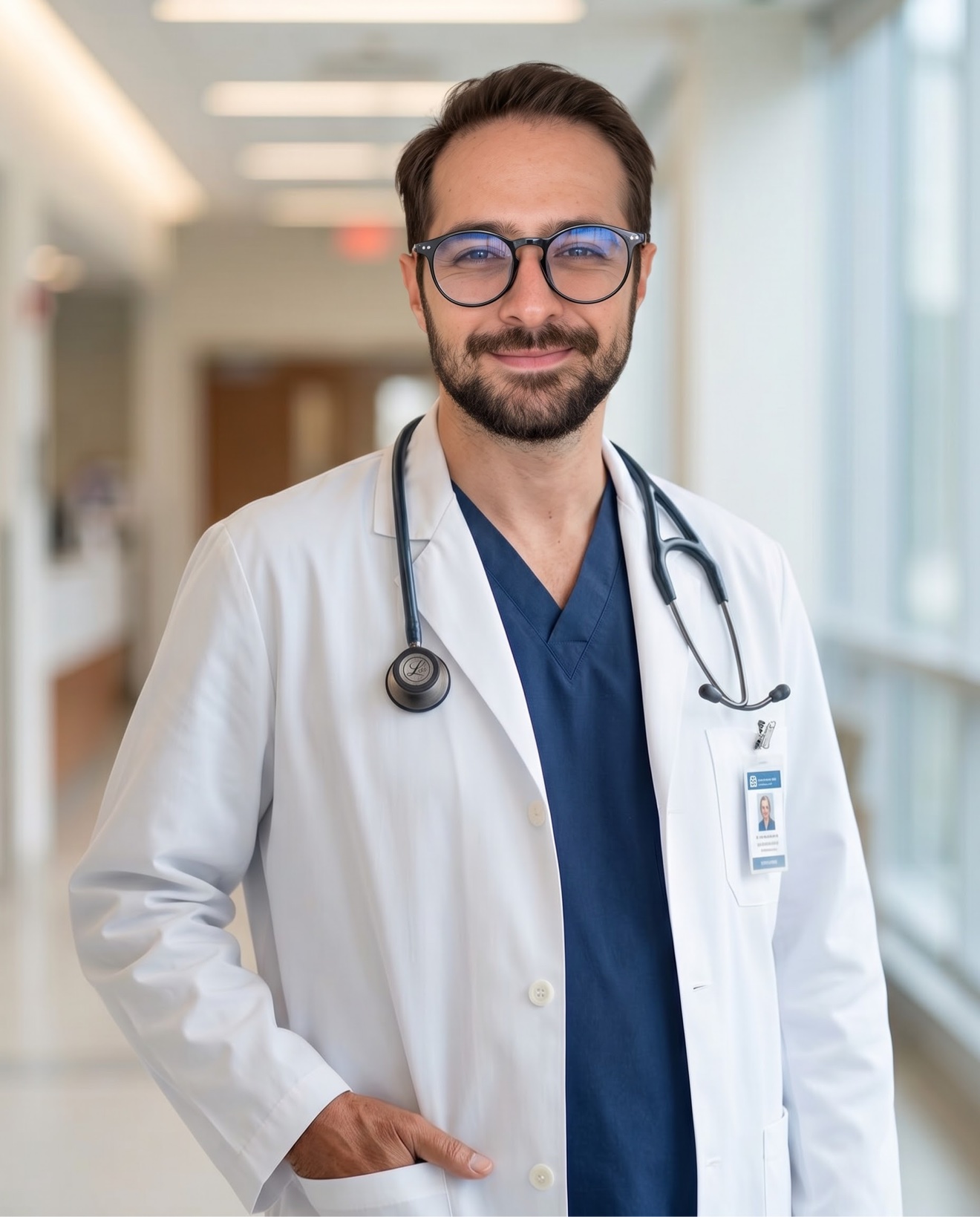 Retrato oficial del Dr. Ali Ghanain, medicina estética del IDU