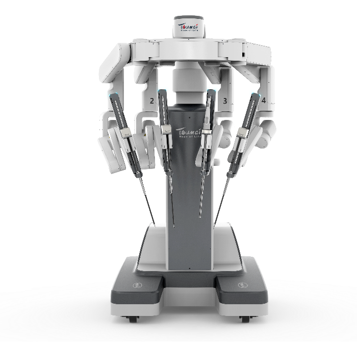 Robot quirúrgico Toumai de MicroPort MedBot, plataforma de cirugía robótica laparoscópica